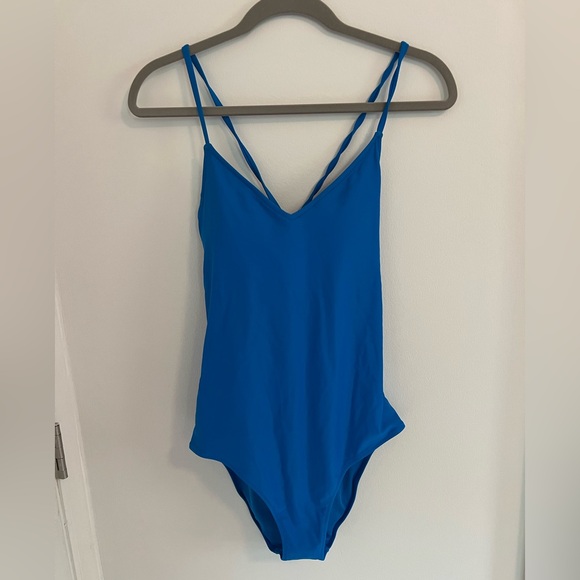 Aerie Tie Back One Piece Swimsuit | Medium Long - Picture 2 of 7